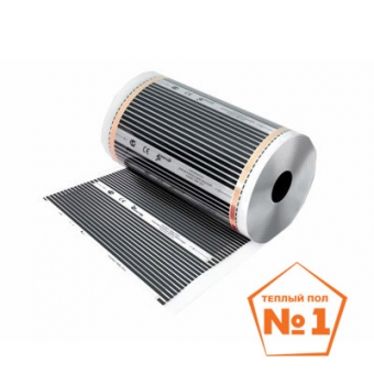 Инфракрасная нагревательная пленка для Теплого пола № 1 ширина 1 м
